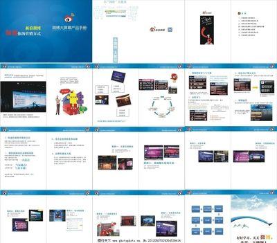 新浪微博業(yè)務(wù)營(yíng)銷(xiāo)手冊(cè)藍(lán)色版圖片